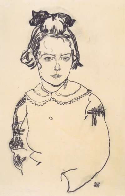 Retrato de Maria Steiner de Egon Schiele
